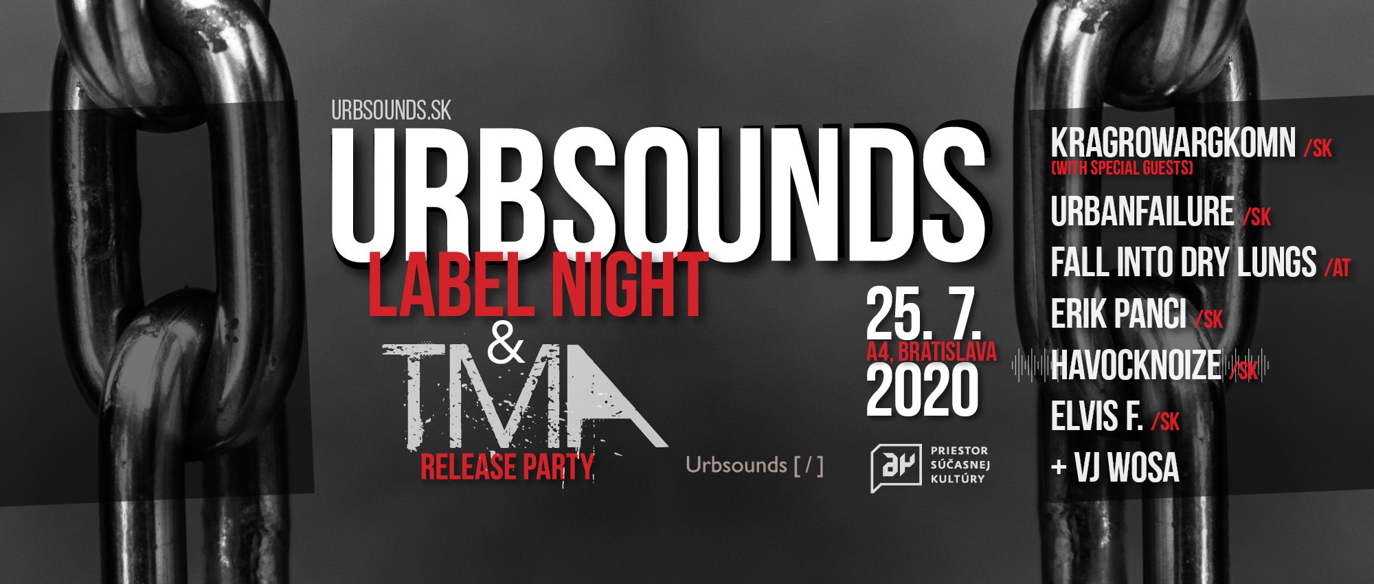 Urbsounds label night and TMA release party