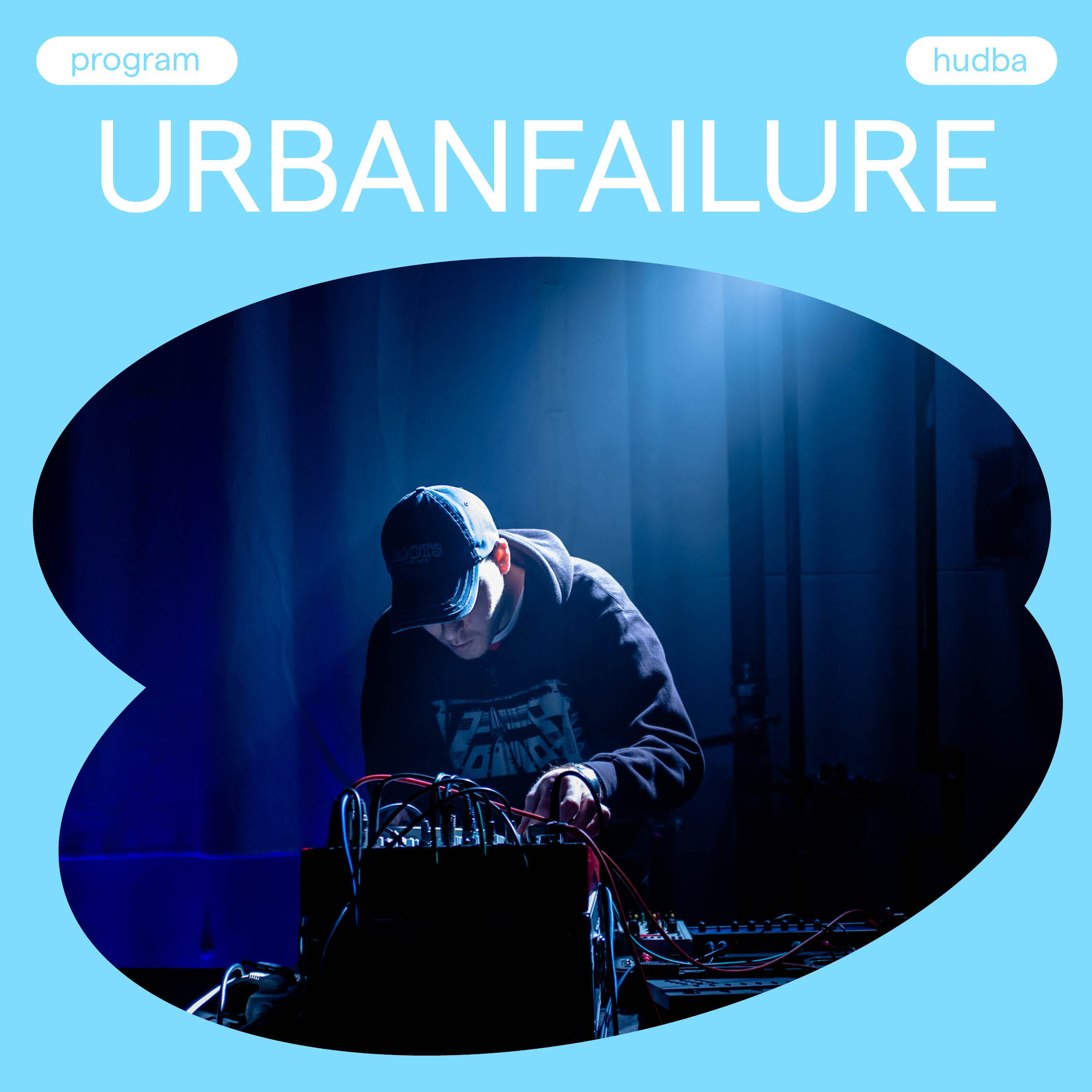 Urbanfailure plays live at non-mainstream festival Luhovany Vincent 2021.