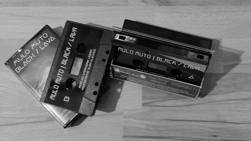 Mulo Muto | Black/Lava new tape release